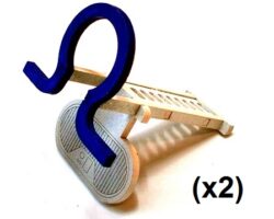 Ladder (1 level) (set of 2)