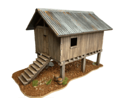 SE Asia House 2 (28mm / 1:56)