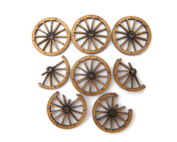 Wagon Wheels (28mm / 1:56)